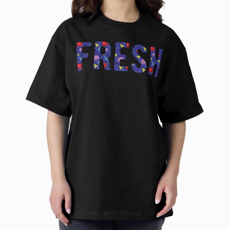 Fresh T-shirt (90's Memphis Pattern) by TrendyMerch