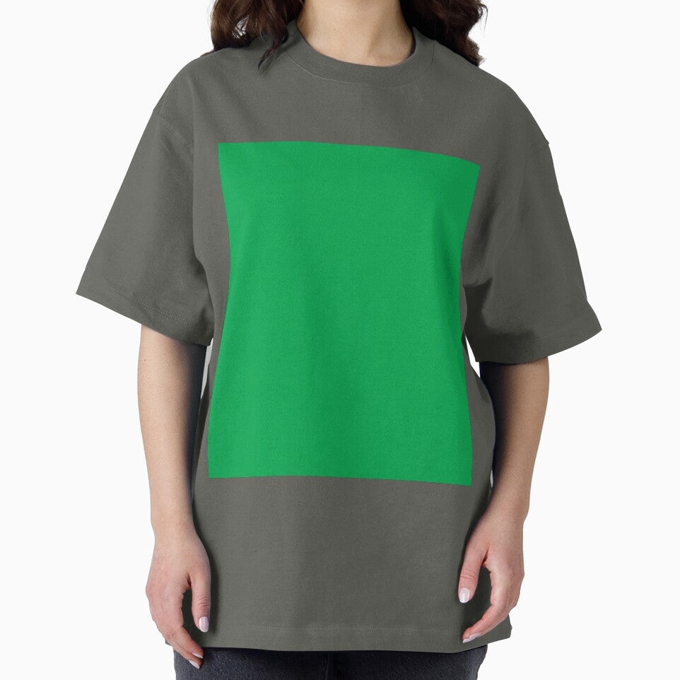Plain Solid Color Green Vivid Green Medium Green 2 by mimihuang creations