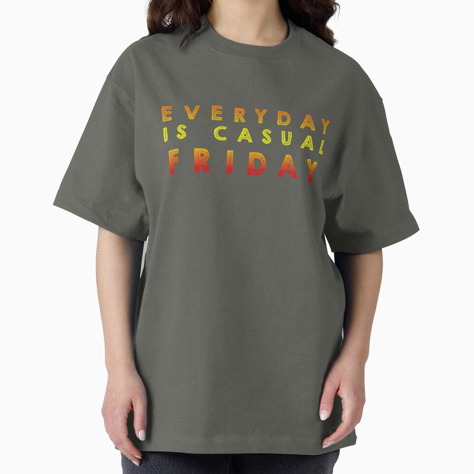 Everyday is  casual Friday - Multi color by Designs by Suzanne