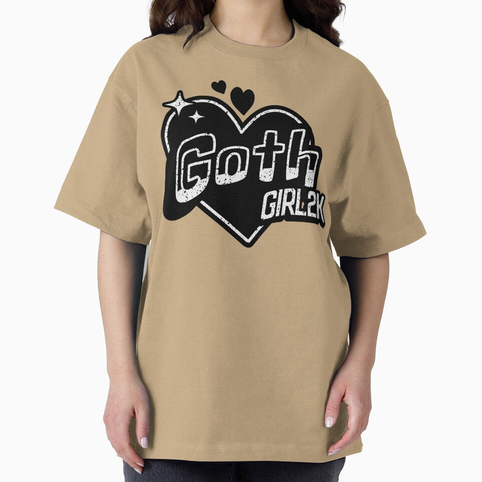 Goth Girl2K Y2K Street Art Design by candlewithhare