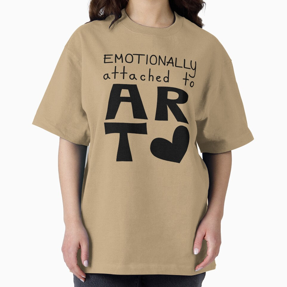 Emotionally Attached To Art, Creative Artist Quote by Mooi Studio