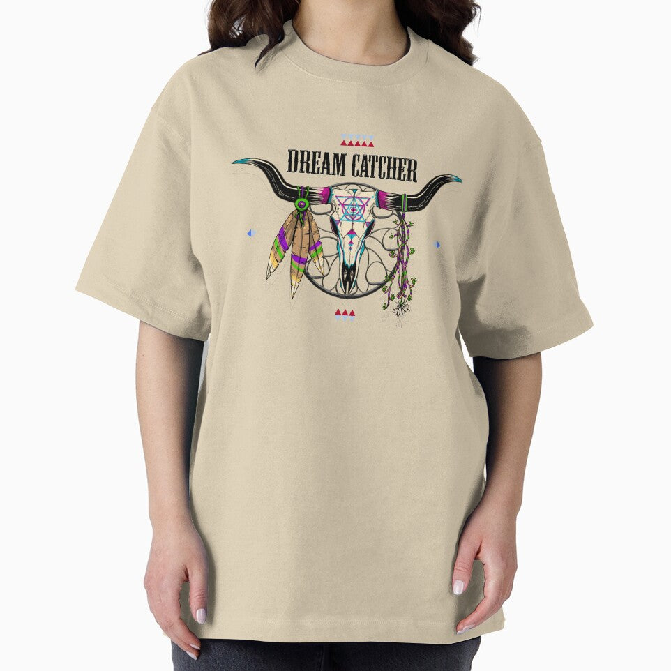 dream catcher - bull skull art by hayrpictures
