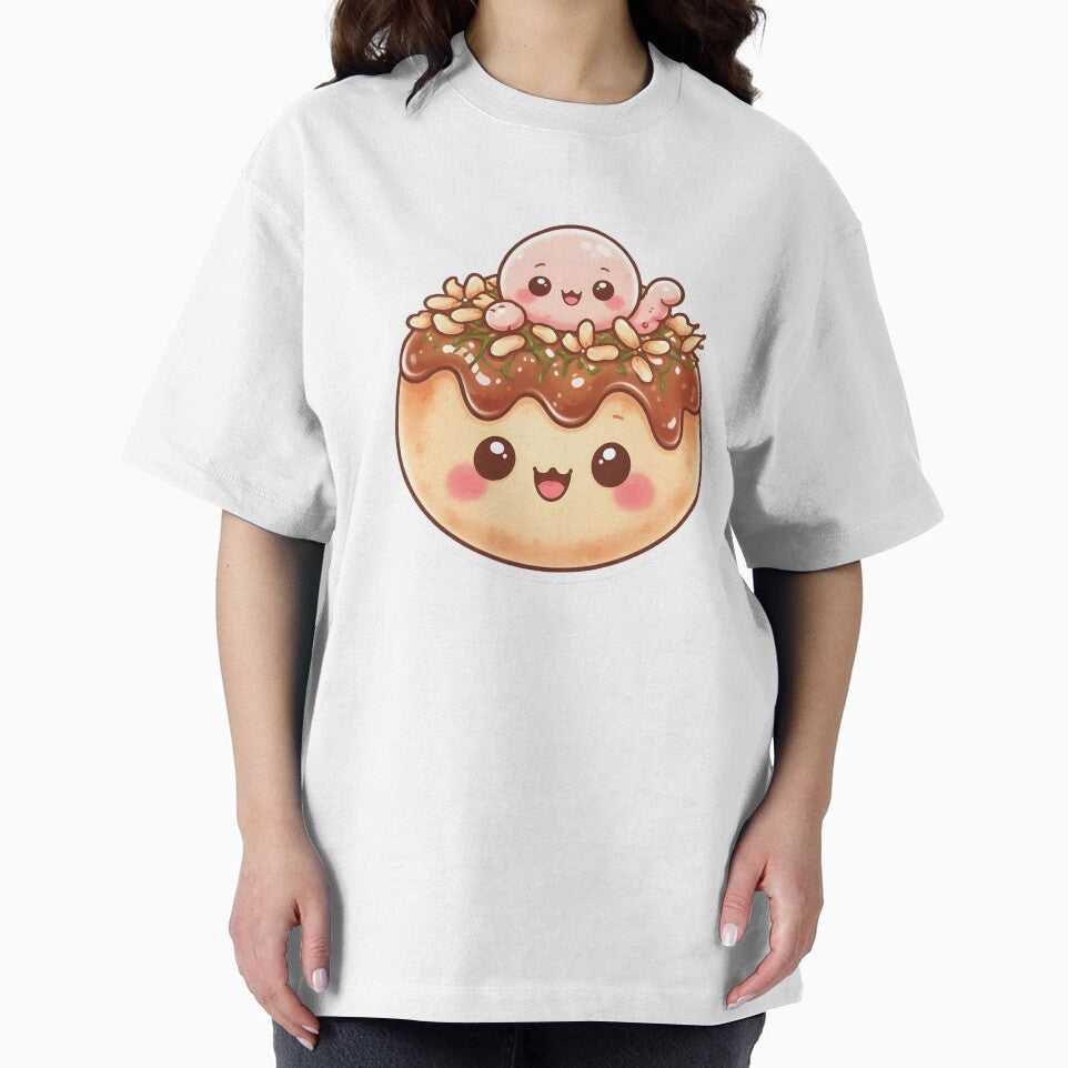 Kawaii Takoyaki – Cute Japanese Street Food Design by DesignEG
