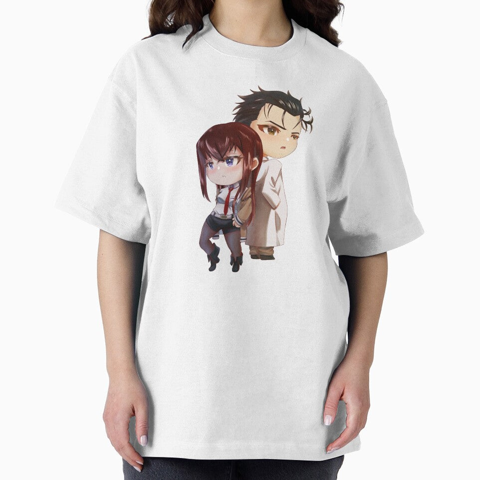 KurisuxOkabe by LunarChibistry