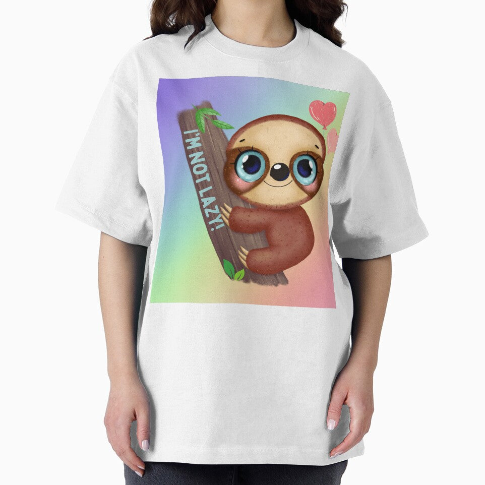 I am Not Lazy Sloth by rafiaarts