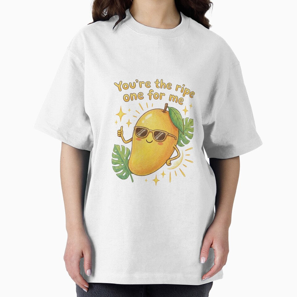 You're The Ripe One For Me - Cute Mango Fruit Pun by MagicalThreads