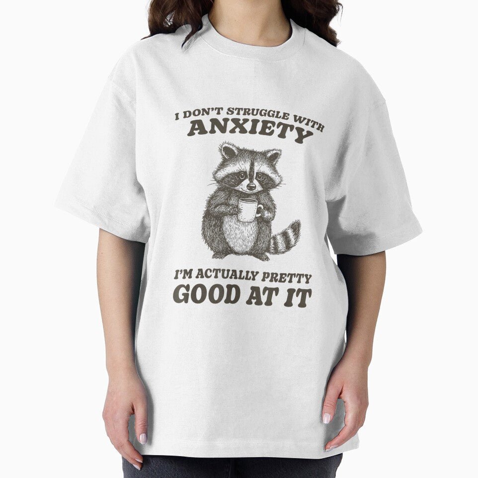 Presto Funny Anxiety T-Shirt - Unisex-Adults, Blue, Small, Short Sleeve, by EzraIBlankenshi