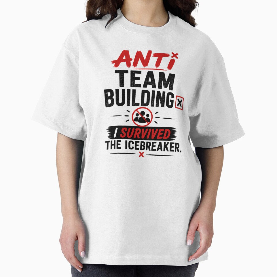 Anti Team Building Survivor Badge by the-dovlat