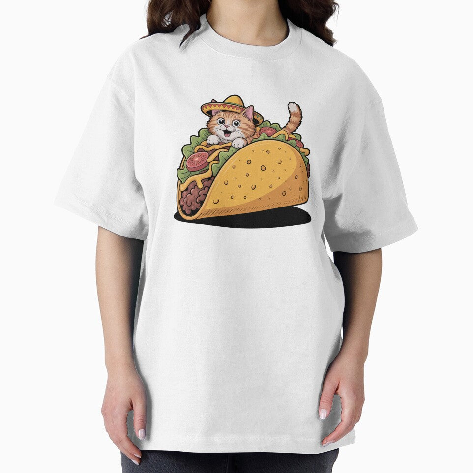 Taco Cat Funny Food Design by MonkiFlipp