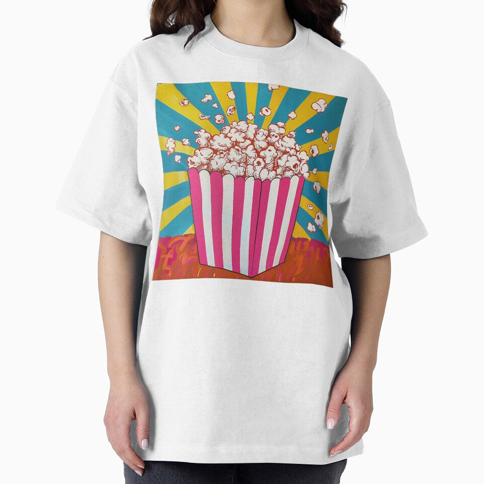 Movie Popcorn Pop Art 3 by AstroRisq
