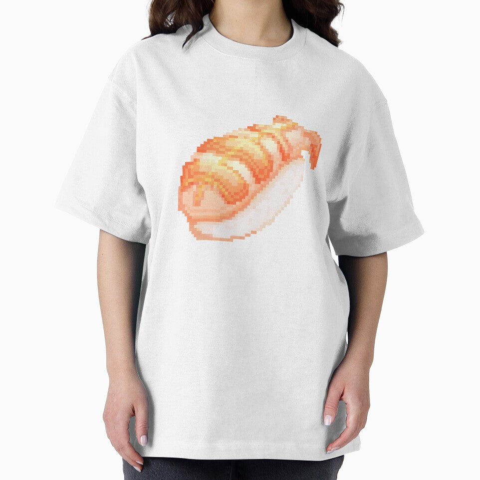 Pixel Art Shrimp Sushi by Percy Everett