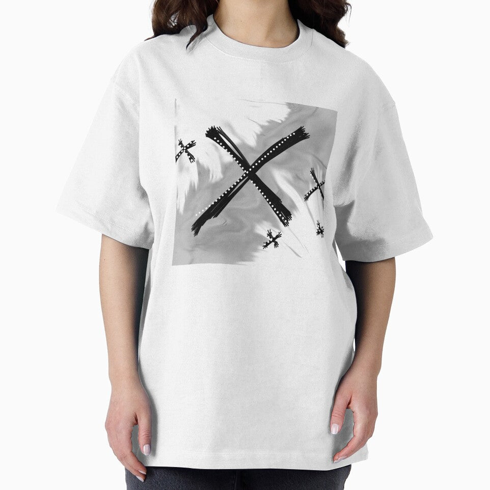 Minimal Grunge x Design Abstract Line Art- Inverted by Systems.tl