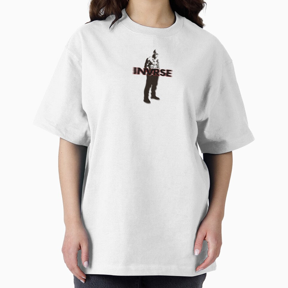 Shadow Man Glitch Glitch Graphic-Y2K Cyber Streetwear by INVRSE