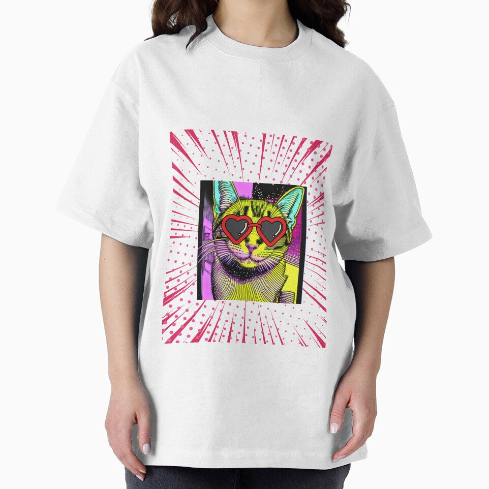 pop art cat by monaesane