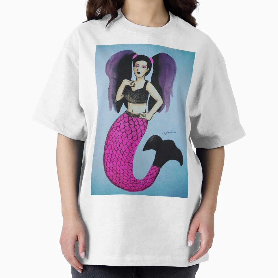 Goth mermaid by CassOfAllTrades