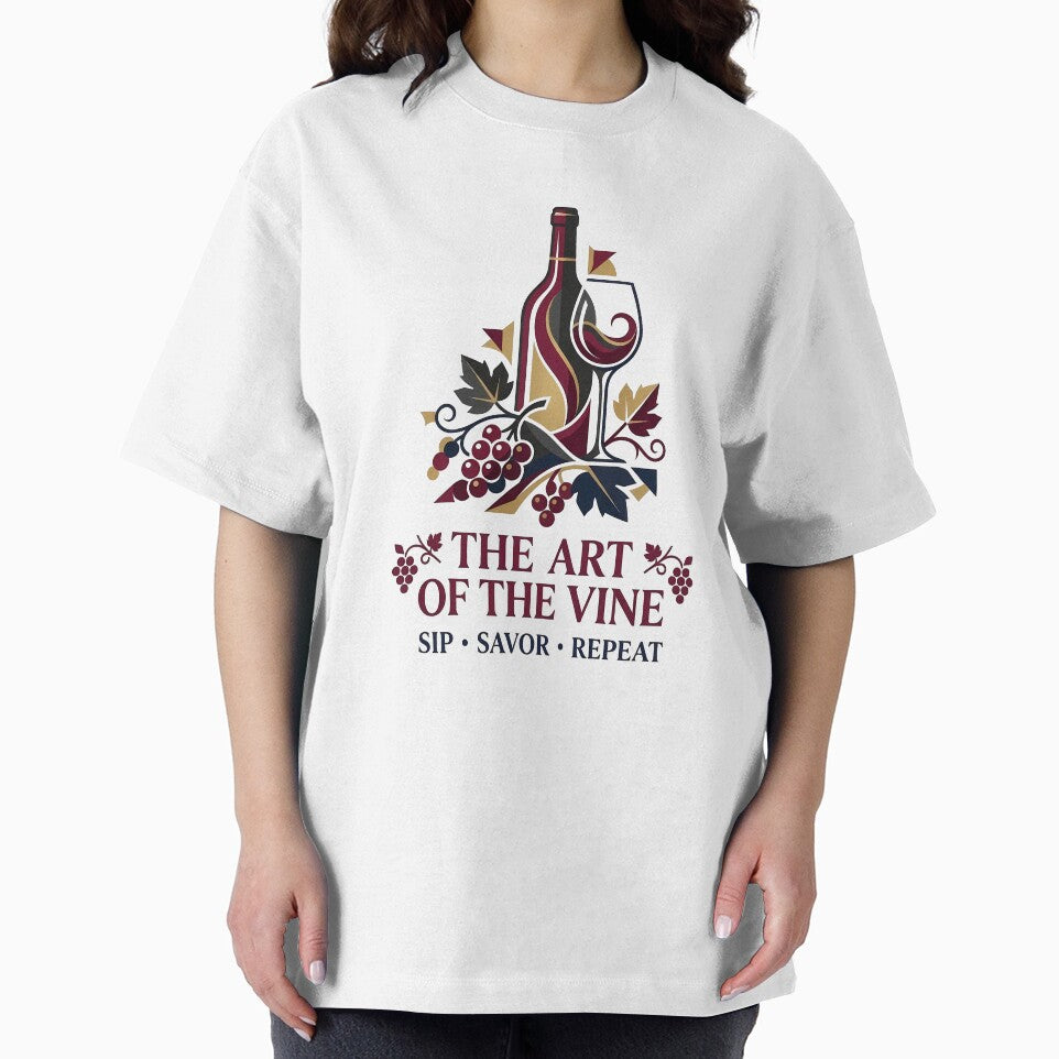 The Art of the Vine, Sip Savor Repeat by QuirkySpark