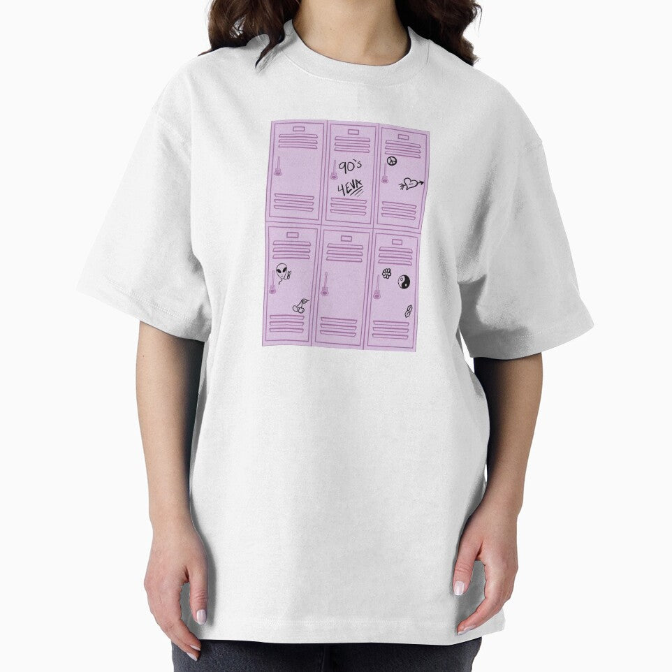 90s Purple Locker Sticker 90s kid 90s aesthetic 90s symbols 1990 stickers by OneCatShop