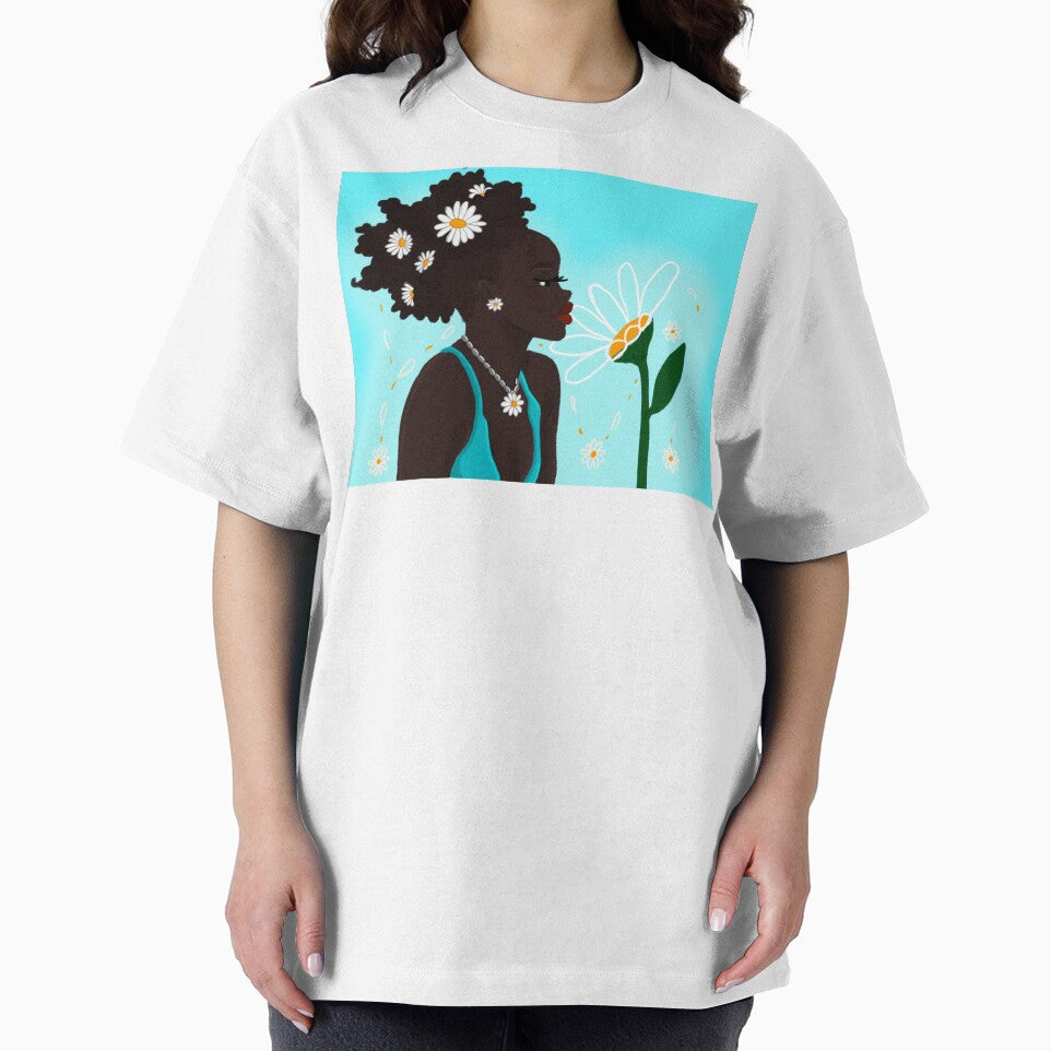 Flower Melanin Cartoon by Gabrielle Lawrence
