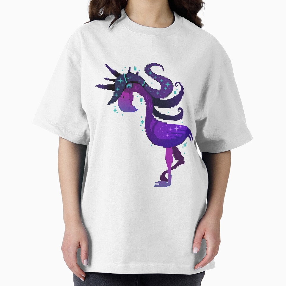 Pixel Art - Flamingo Swirl Monster by Kaiko-Roku
