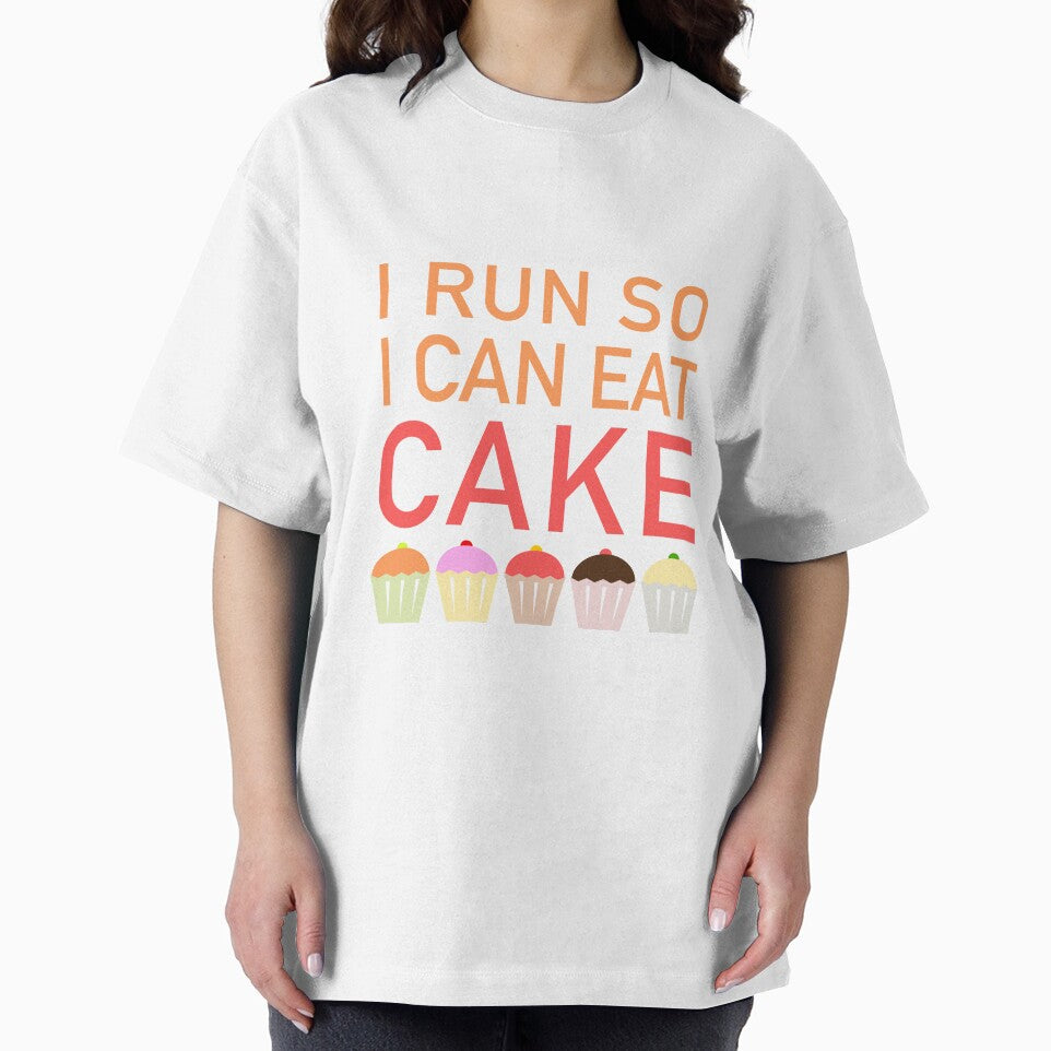 I run so I can eat cake slogan for runners and joggers by statement79