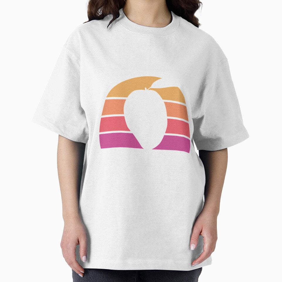 My Ghetto Mangoes - Cute and Funny Retro Sunset Design for Mango Lovers and Lovely Vegans by DouglasyReynol