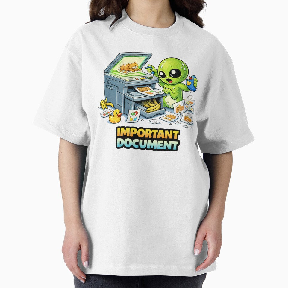 Important Document Funny Printer Chaos Alien Meme by the-dovlat