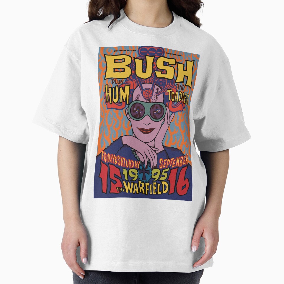Bush - Warfield 1995 Psychedelic Show: British Grunge on Fire by rockfanatic
