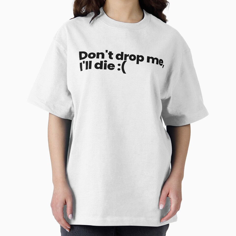 Don't Drop Me - Dark Humor Onesie Gift for New Parents by aargeneralstore