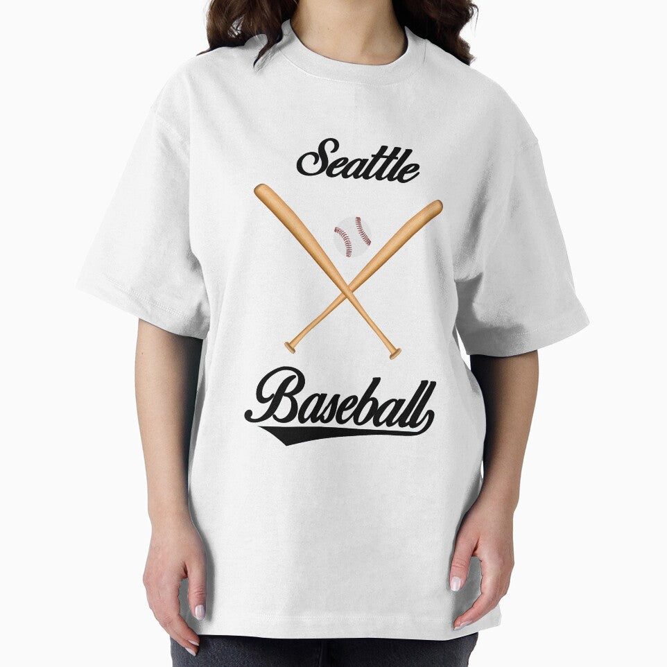 Seattle Baseball T-Shirt for Men and Women by AllStarMerch