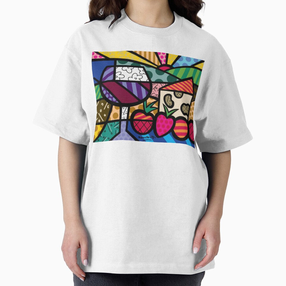 - New Upload  - romero britto  - Best Artist - Colorful Pop Joy  - art print - poster by CleoniqueH