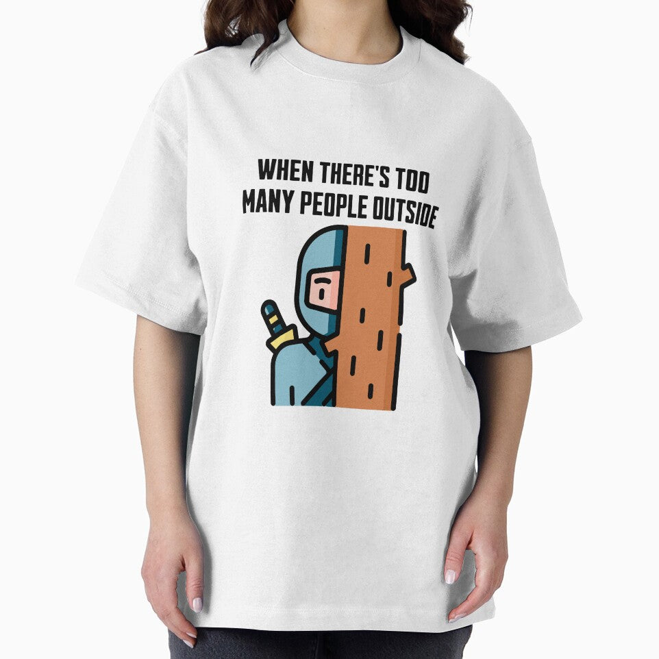 When There's Too Many People Outside by Kiwikho