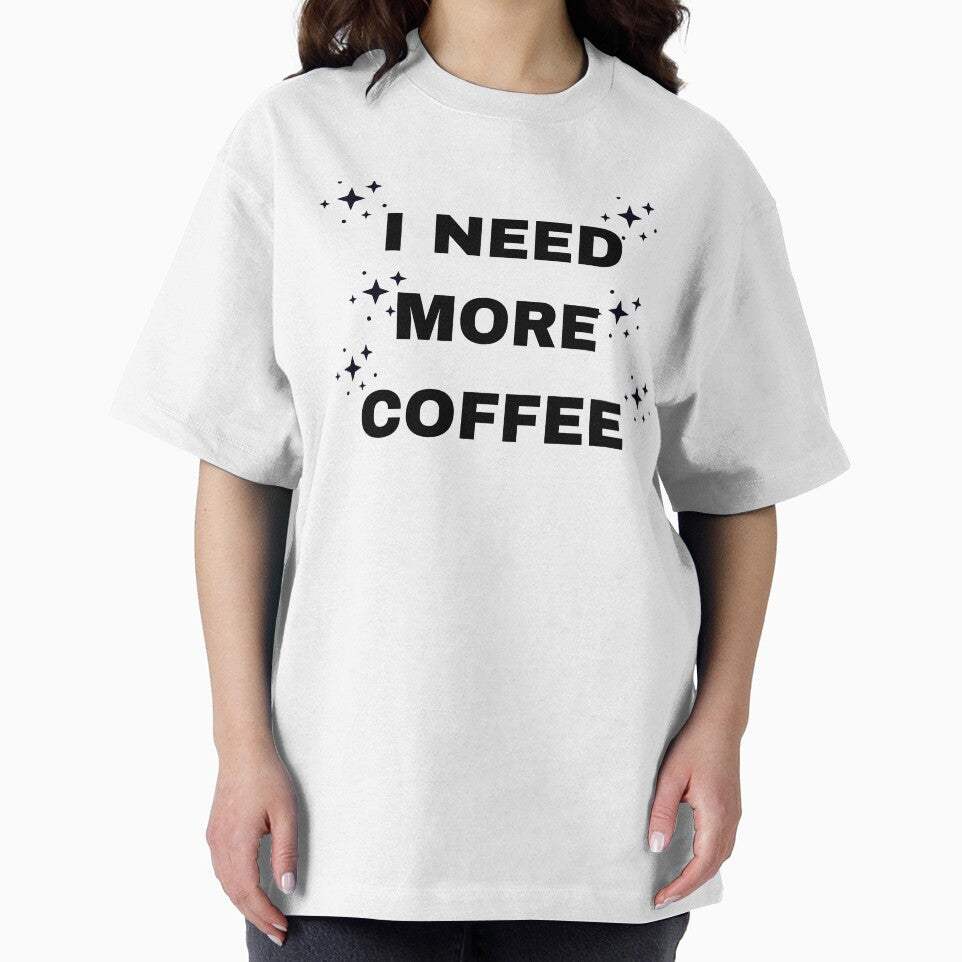 I Need More Coffee Funny Coffee Lover Quote by vibecraft_studio2