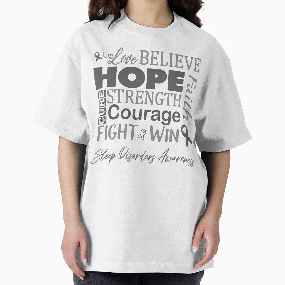Love Believe Hope Sleep Disorders Awareness by largellie