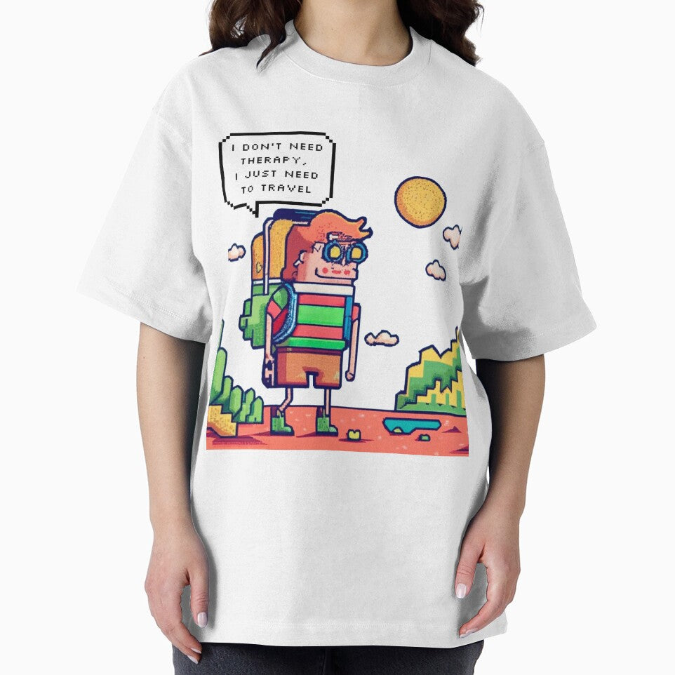 I don't need therapy, I just need to travel | Pixel Style by CircinusStore