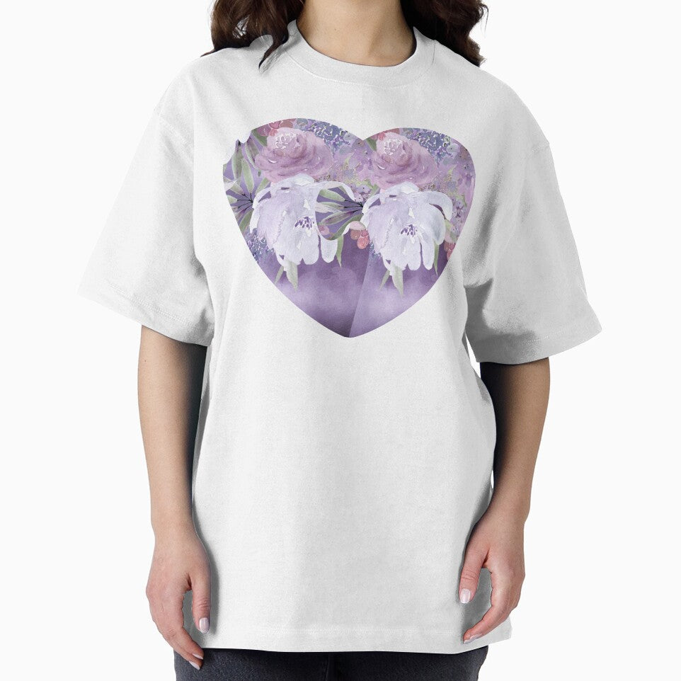 SOFT LAVENDER FLORAL by wildwhimsical