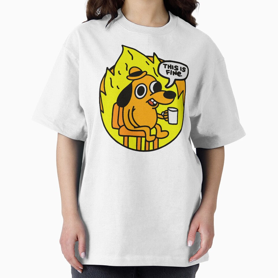 This is Fine - Funny Meme by SynstheticRealm