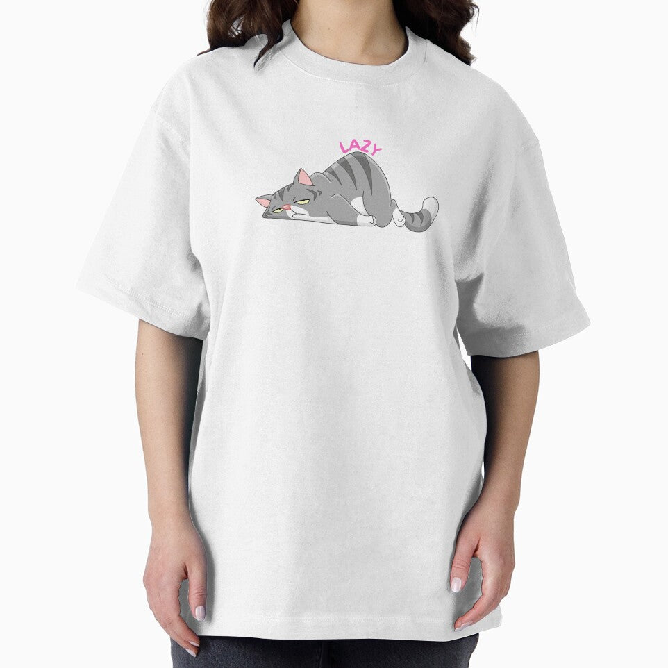 Lazy Gray Cat by Penaroma