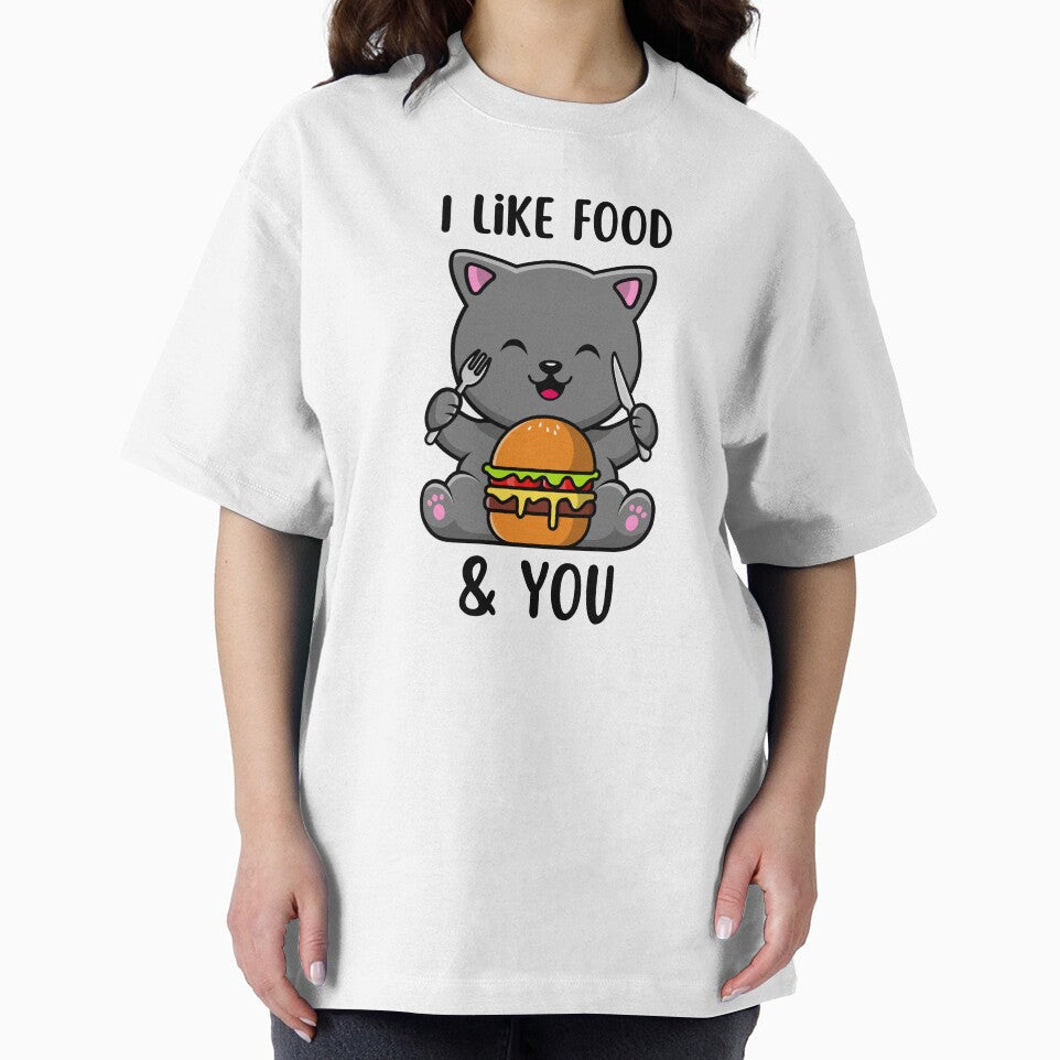 I like food & you ;GIFT FOR LOVER FOOD. by AMERZAGUE DESIGN