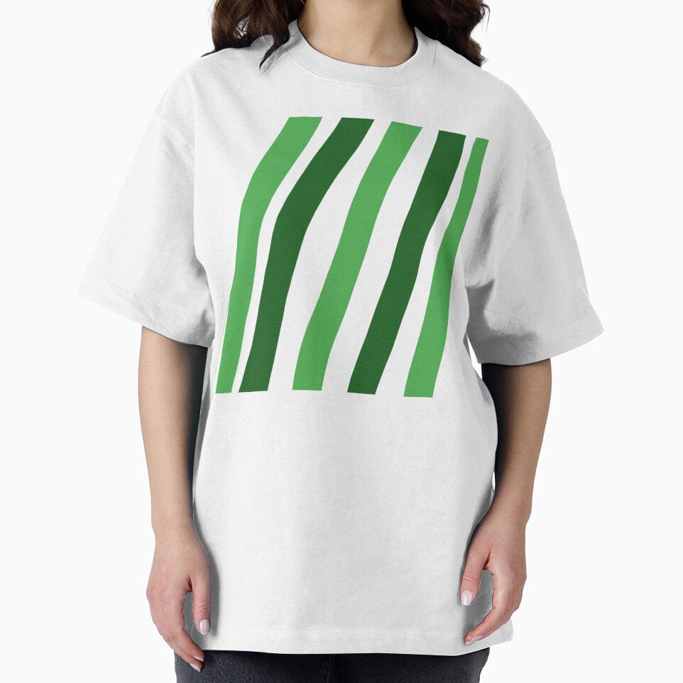 Emerald Flow Stripes by Khanworld
