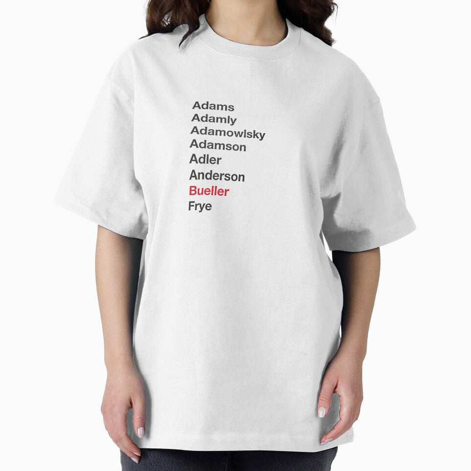 Ferris Bueller roll call by SoulGlowDesigns