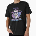 Hang On, Let Me Overthink This | Y2K Glam Cute Aesthetic funny overthinker t-shirt for women y2k style by AstroGlamStudio