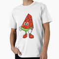 Cartoon Character Watermelon by VisualArtCraft