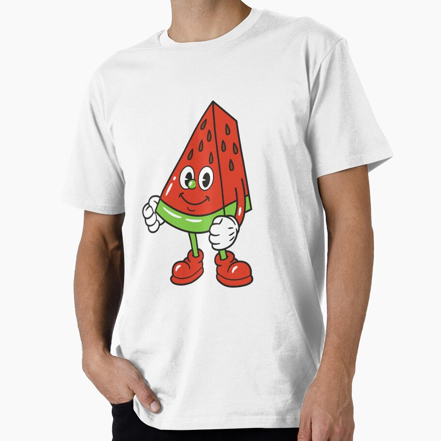 Cartoon Character Watermelon by VisualArtCraft