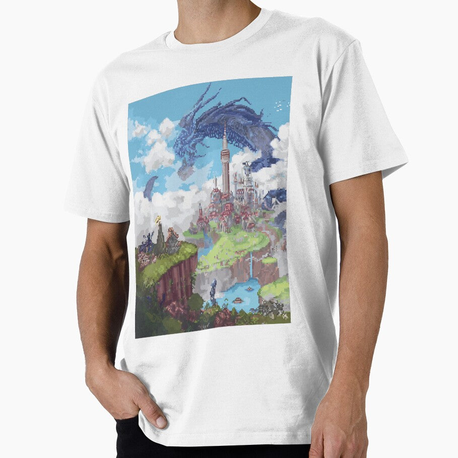 Pixel Quest Chronicles – Retro Fantasy RPG Artwork by Pixel8Prints