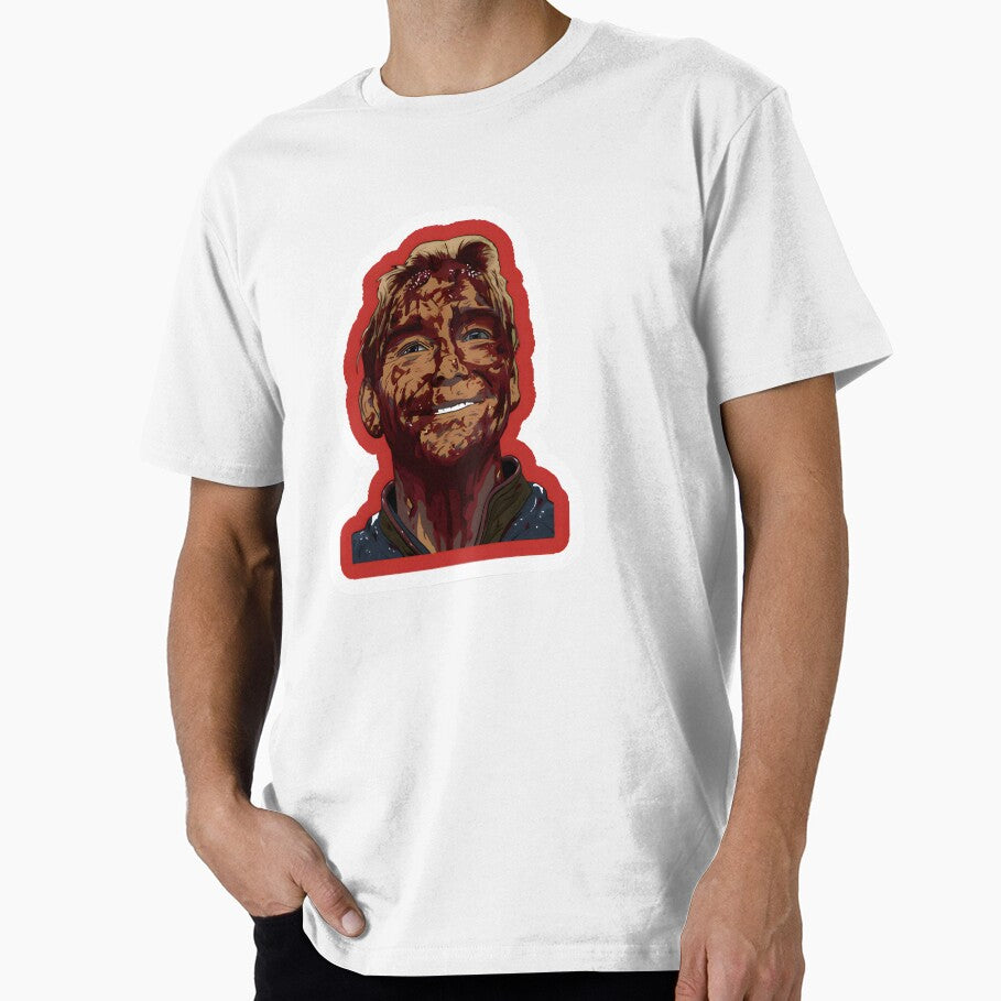 Homelander Bloody Smile Sticker by slimfite