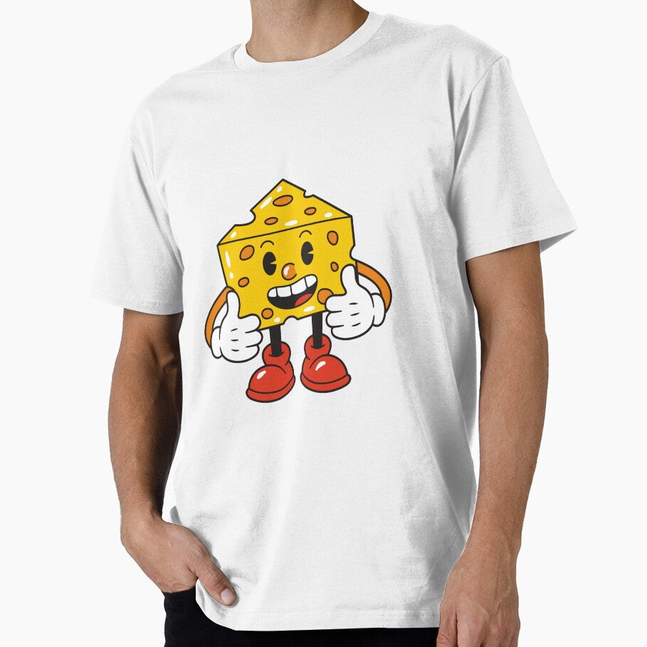 Cartoon Character Cheese by VisualArtCraft