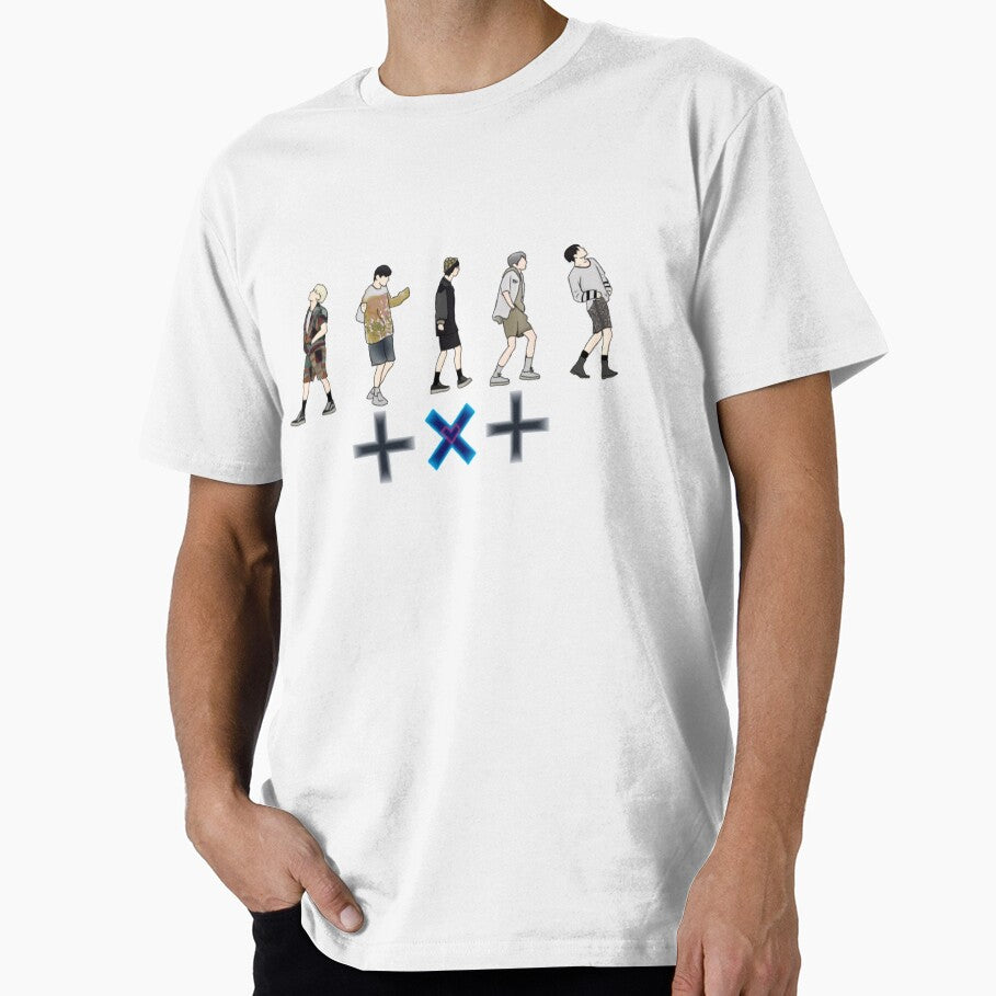 TXT 0X1=LOVESONG MV Walking minimalist with logo underneath by MintyLix