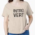 Funny Introvert T Shirt by trippeh