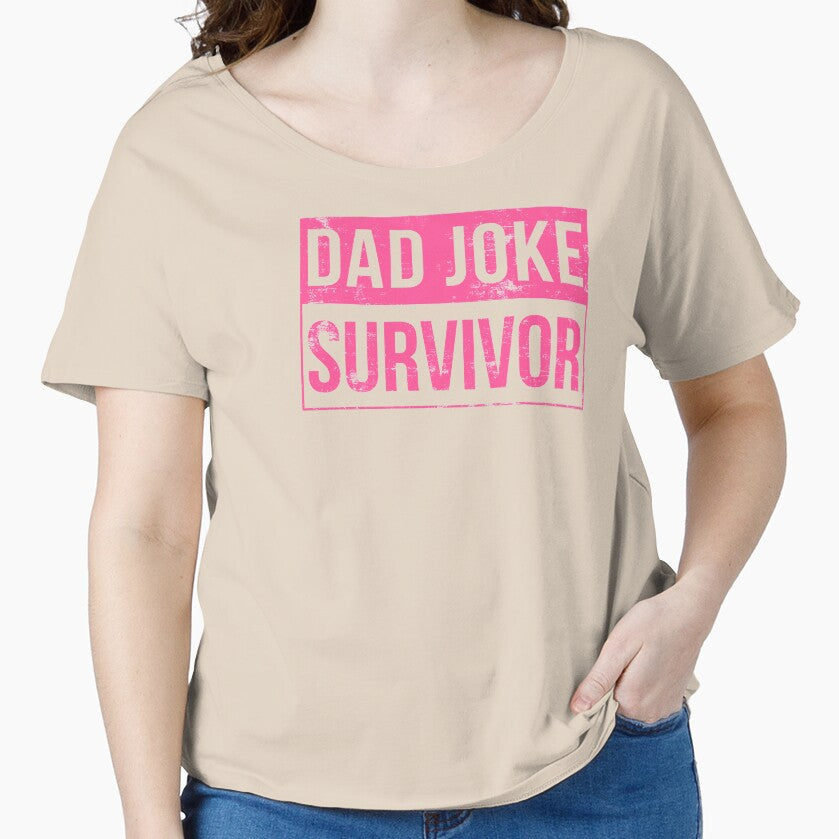 Dad Joke Survivor T-Shirt by boldshirts
