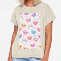 Cute Kawaii Hearts Pattern – Pastel Love Design by DrizzyV